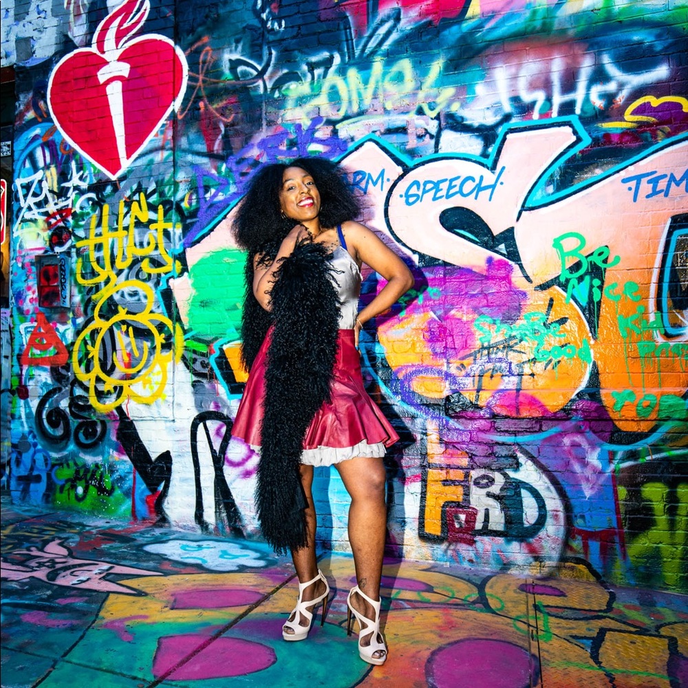 Burgundy Leather Skirt - Picture 2 of 7